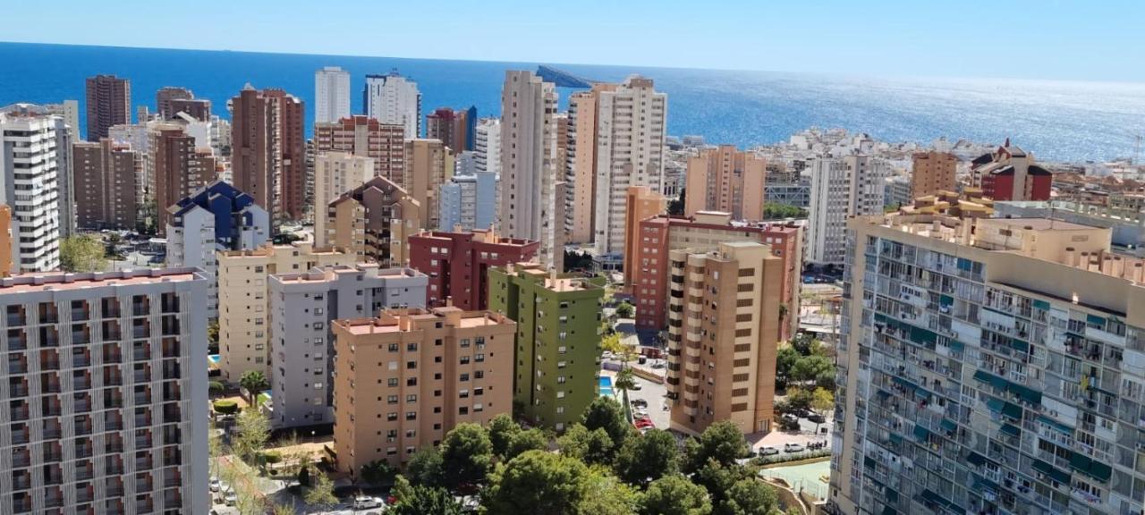 Apartamento Panoramic View Benidorm Exterior foto