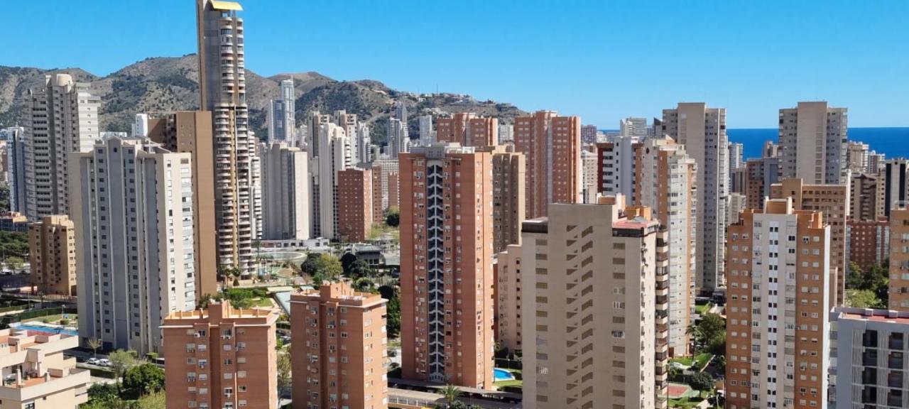 Apartamento Panoramic View Benidorm Exterior foto